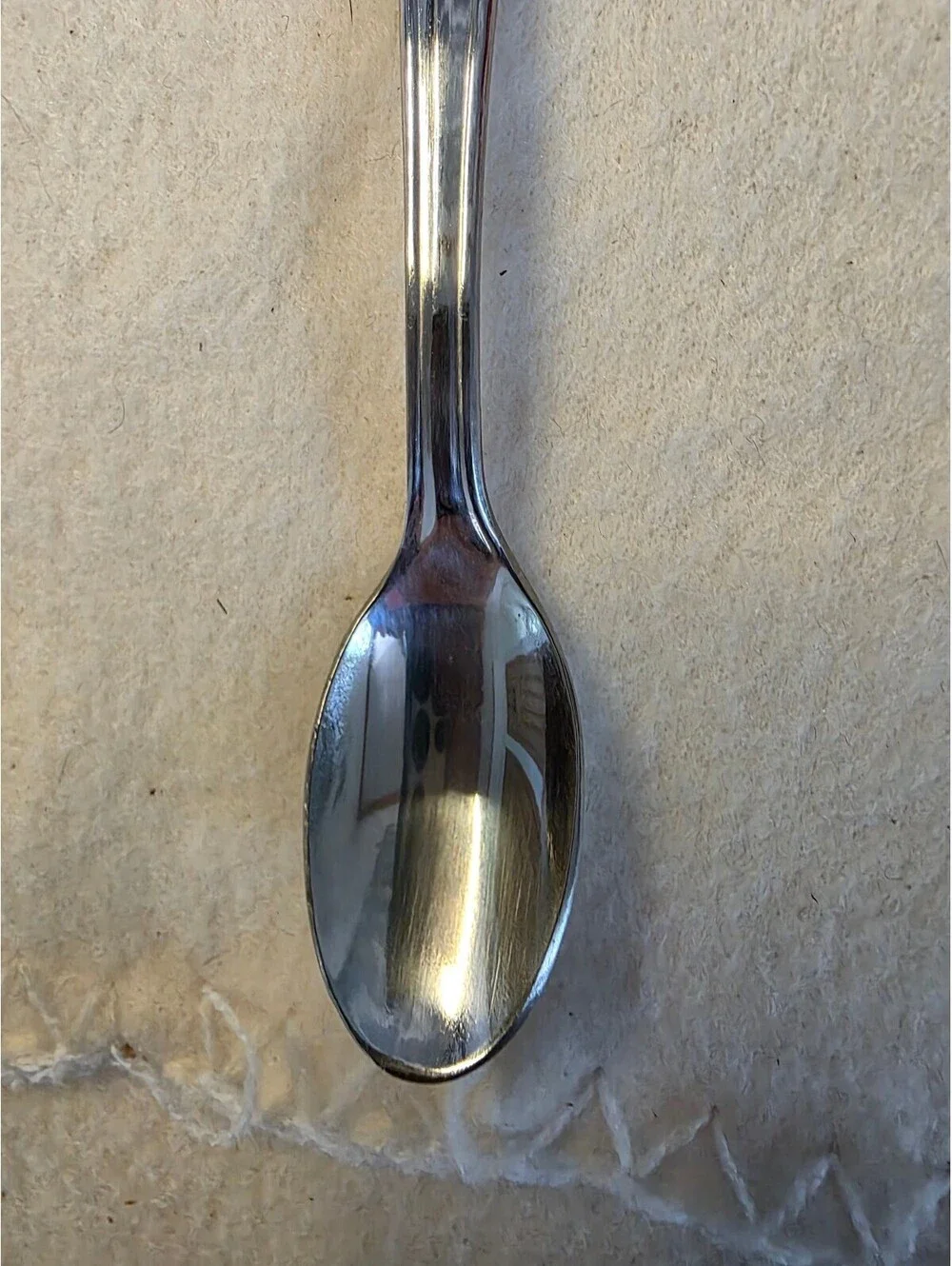 Cambridge Stainless Steel 5-Inch Coffee Spoons Set of 2 Glossy Silver